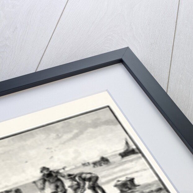 Gathering Cockles and Winkles on the Essex Coast UK by Anonymous