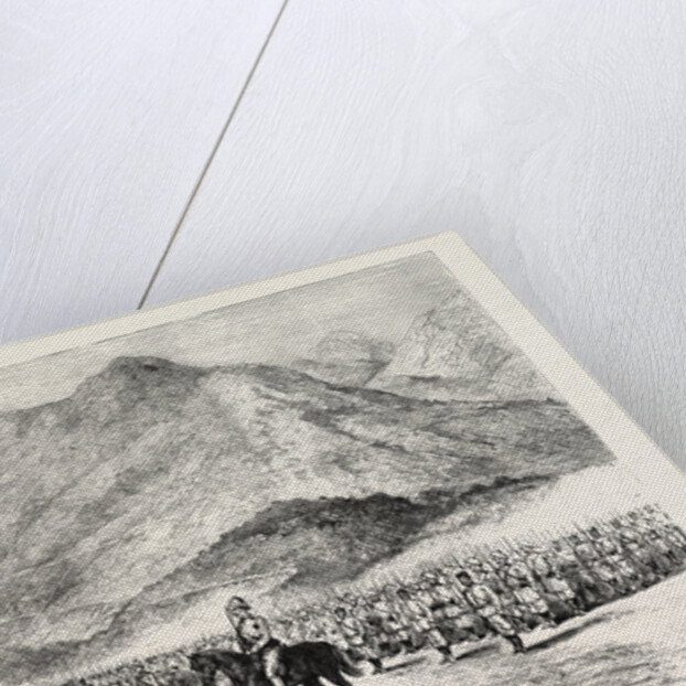 The Manipur Field Force: Inspection Parade of the Kohima Column. by Anonymous