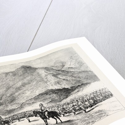 The Manipur Field Force: Inspection Parade of the Kohima Column. by Anonymous