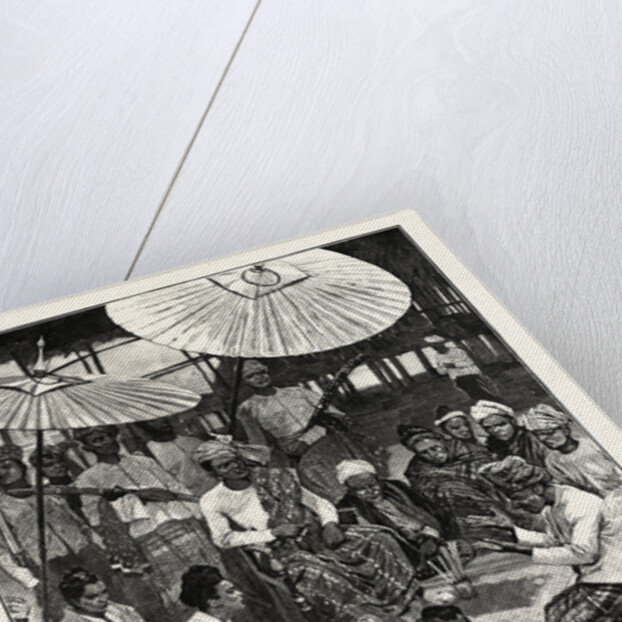 The Kalïš State Upper Burma: The Tsawbaw with His Wives and Ministers by Anonymous