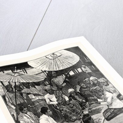 The Kalïš State Upper Burma: The Tsawbaw with His Wives and Ministers by Anonymous