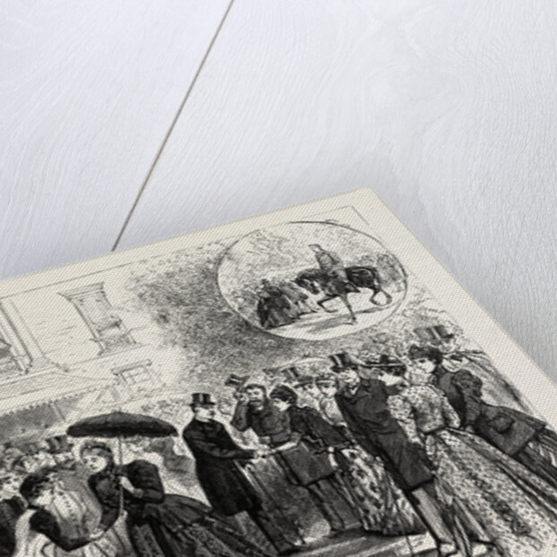 The Duke and Duchess of Teck's Silver Wedding: Reception at White Lodge Richmond Park London UK by Anonymous