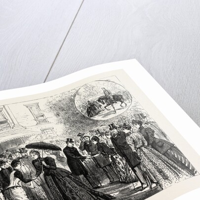 The Duke and Duchess of Teck's Silver Wedding: Reception at White Lodge Richmond Park London UK by Anonymous