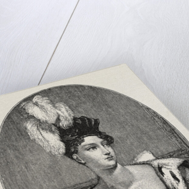 The Princess Charlotte Augusta, 1796 - 1817. Daughter of George, Prince of Wales and Caroline of Brunswick. by Anonymous