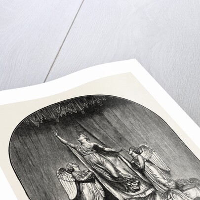 The Princess Charlotte Monument. The Princess Charlotte Augusta, 1796 - 1817. Daughter of George, Prince of Wales and Caroline of Brunswick. by Anonymous