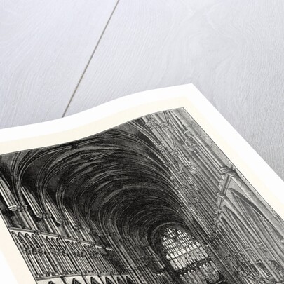 Beverley Minster, the Nave, Looking East. by Anonymous