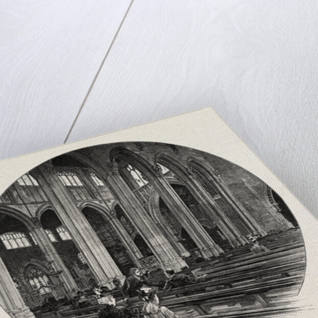 The Nave, Cirencester Church by Anonymous