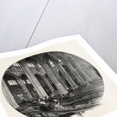 The Nave, Cirencester Church by Anonymous