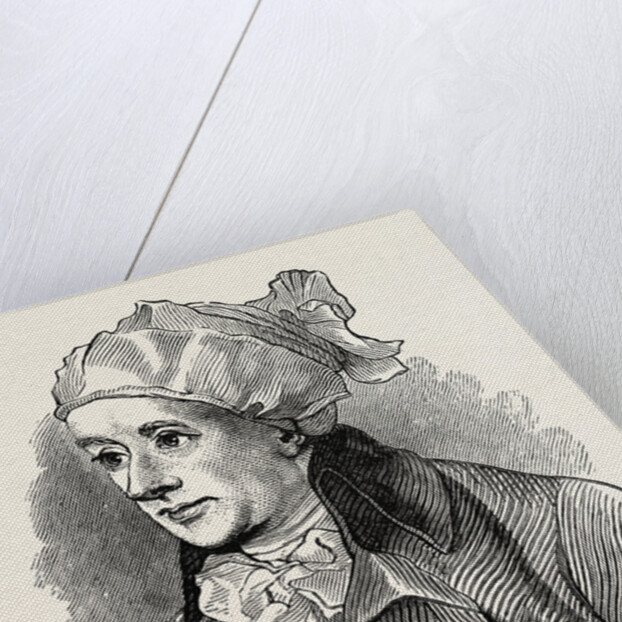 Portrait of Cowper. William Cowper, English Poet, 1731 - 1800 by Anonymous