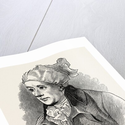 Portrait of Cowper. William Cowper, English Poet, 1731 - 1800 by Anonymous