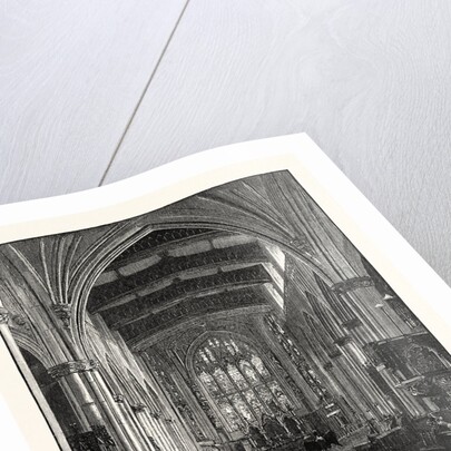 Leeds: The Nave, Looking East by Anonymous