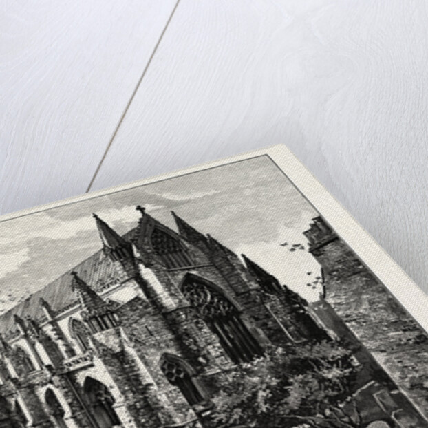 Selby Abbey, from the South East by Anonymous