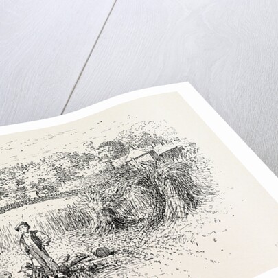 Distant View of Brixworth Church by Anonymous