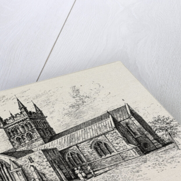 Wimborne Minster: View from the South East by Anonymous