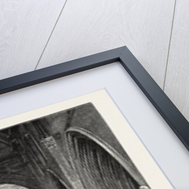 Wimborne: The Nave, Looking West by Anonymous