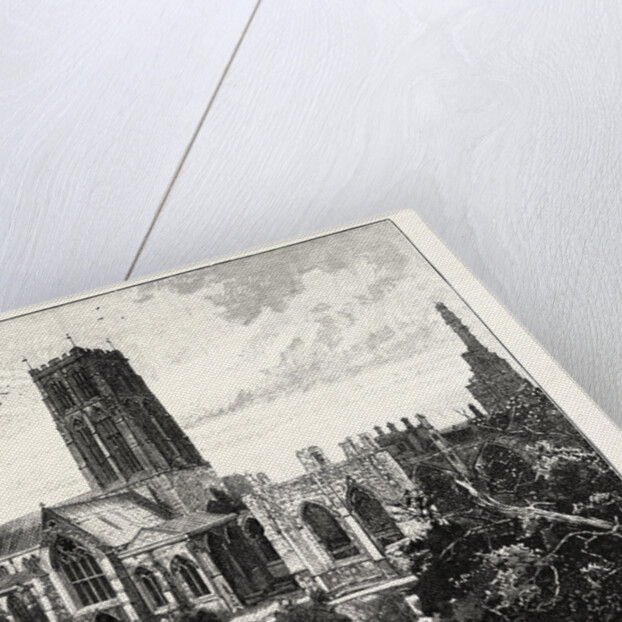 Howden Church: View from the South East by Anonymous