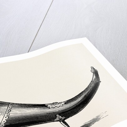 An Ancient Drinking Horn by Anonymous