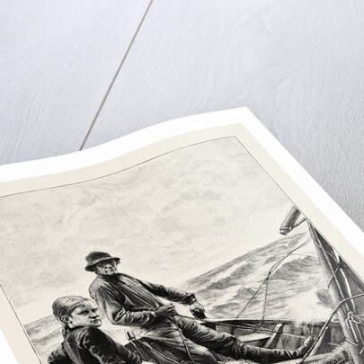 A Finland Fishing Boat by Anonymous