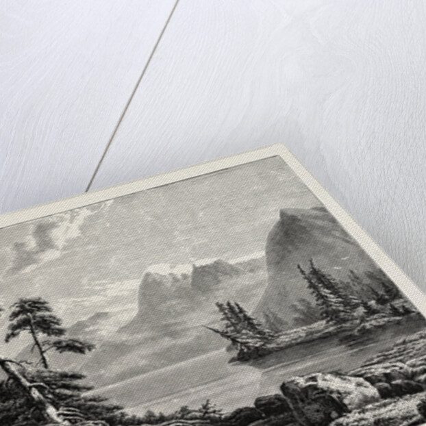 A View on the Hardanger Fjord by Anonymous