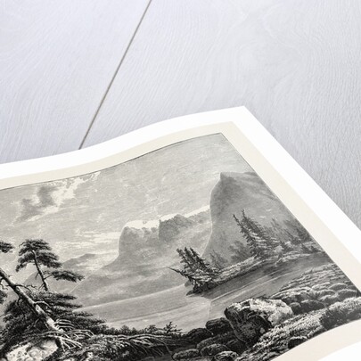 A View on the Hardanger Fjord by Anonymous