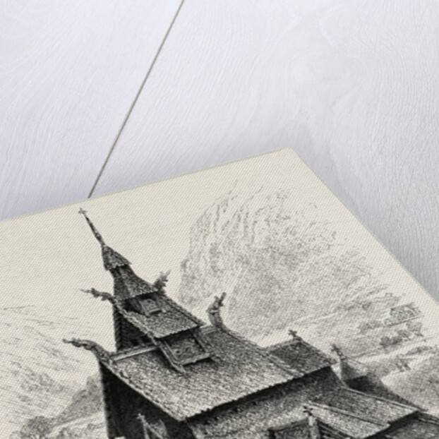 Borgund Church by Anonymous