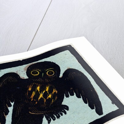 Illustration of English Tales Folk Tales and Ballads. An Owl by Anonymous