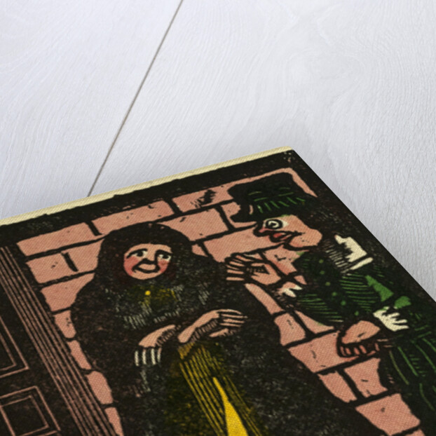 Illustration of English Tales Folk Tales and Ballads. A Woman and a Man by Anonymous