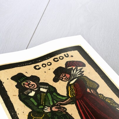 Illustration of English Tales Folk Tales and Ballads. A Man and a Woman by Anonymous