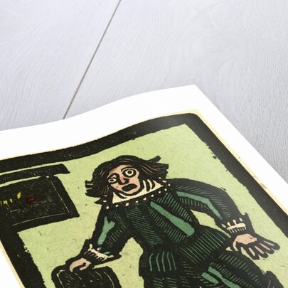 Illustration of English Tales Folk Tales and Ballads. A Man with a Hat by Anonymous