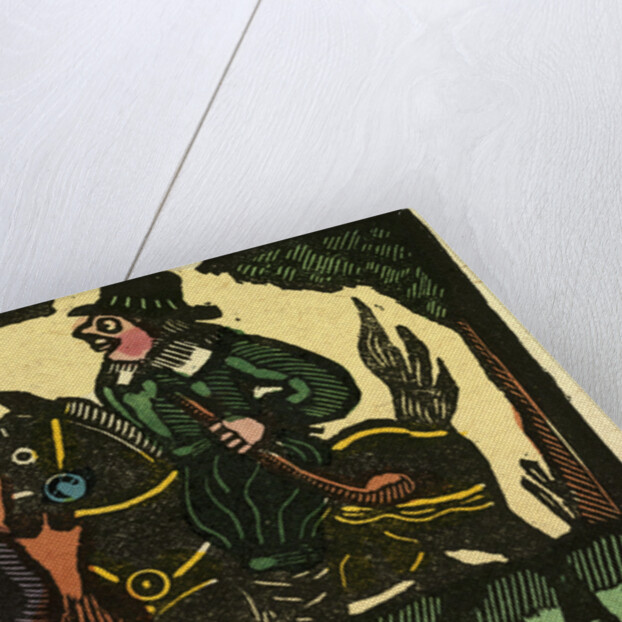 Illustration of English Tales Folk Tales and Ballads. Two Men on Horseback by Anonymous