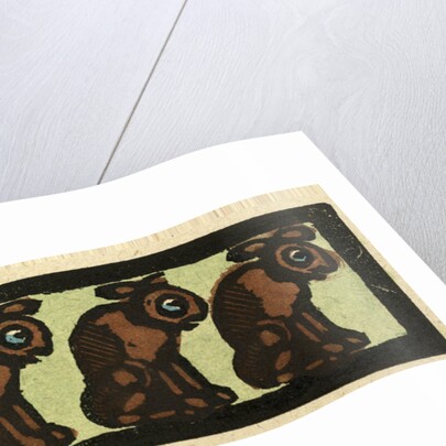Illustration of English Tales Folk Tales and Ballads. Five Rabbits by Anonymous
