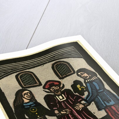 Illustration of English Tales Folk Tales and Ballads. A Wedding by Anonymous