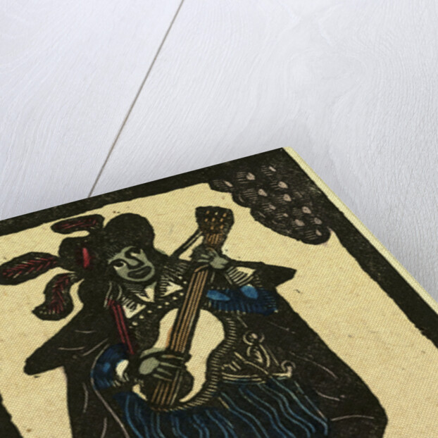 Illustration of English Tales Folk Tales and Ballads. Musician by Anonymous