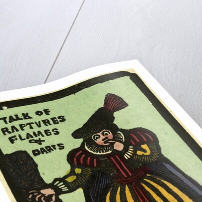 Illustration of English Tales Folk Tales and Ballads. A Woman. Talk of Flames and Darts by Anonymous