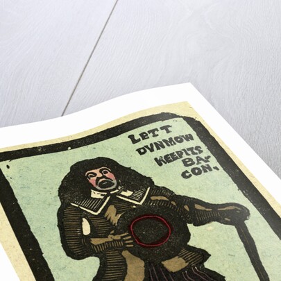 Illustration of English Tales Folk Tales and Ballads. A Man Talking While Holding a Hat to His Chest. by Anonymous