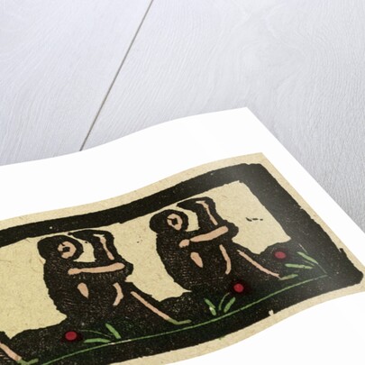 Illustration of English Tales Folk Tales and Ballads. Five Acrobats in a Row by Anonymous