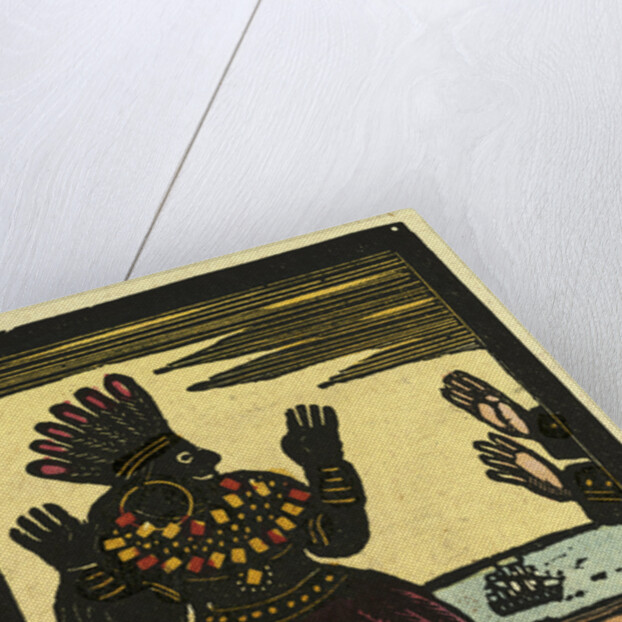 Illustration of English Tales Folk Tales and Ballads. A Person Wearing a Traditional Dress by Anonymous