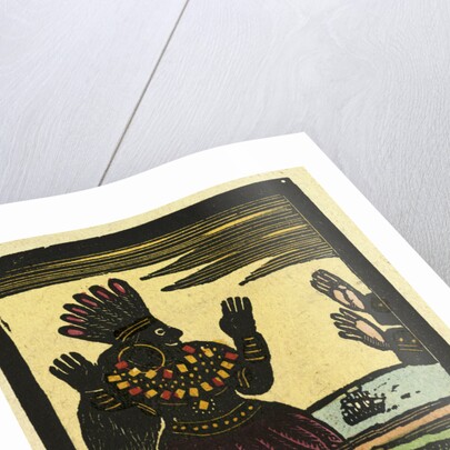 Illustration of English Tales Folk Tales and Ballads. A Person Wearing a Traditional Dress by Anonymous