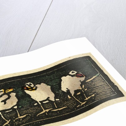 Illustration of English Tales Folk Tales and Ballads. Five Sea Gulls by Anonymous