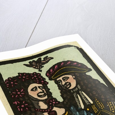 Illustration of English Tales Folk Tales and Ballads. Two People in Love by Anonymous
