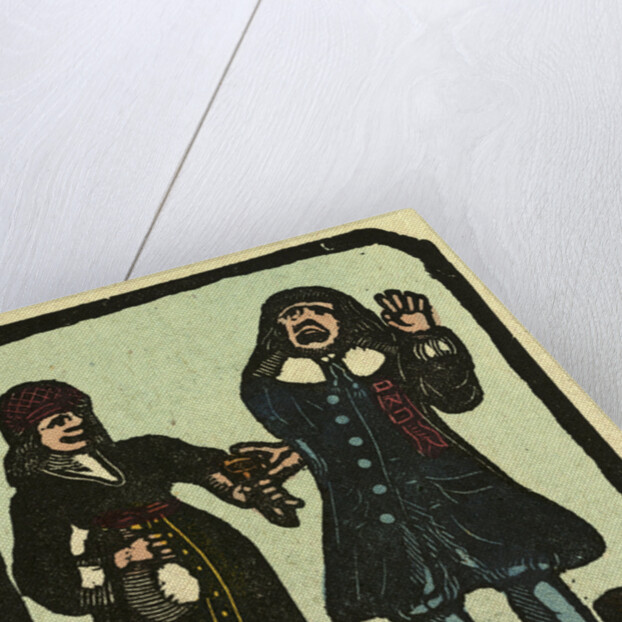 Illustration of English Tales Folk Tales and Ballads. A Man and a Woman in Conversation by Anonymous
