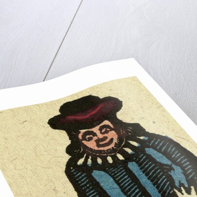 Illustration of English Tales Folk Tales and Ballads. A Man Wearing Blue Clothes by Anonymous