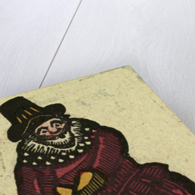 Illustration of English Tales Folk Tales and Ballads. A Man Wearing Colourful Clothes by Anonymous