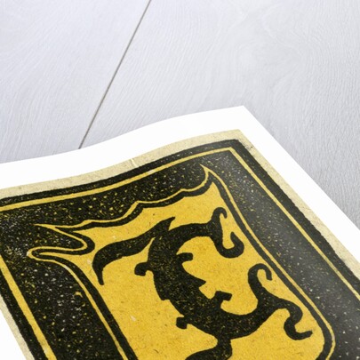 Illustration of English Tales Folk Tales and Ballads. A Coat of Arms Depicting the Letter C by Anonymous