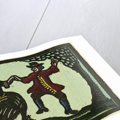 Illustration of English Tales Folk Tales and Ballads. A Woman and a Man Dancing by Anonymous
