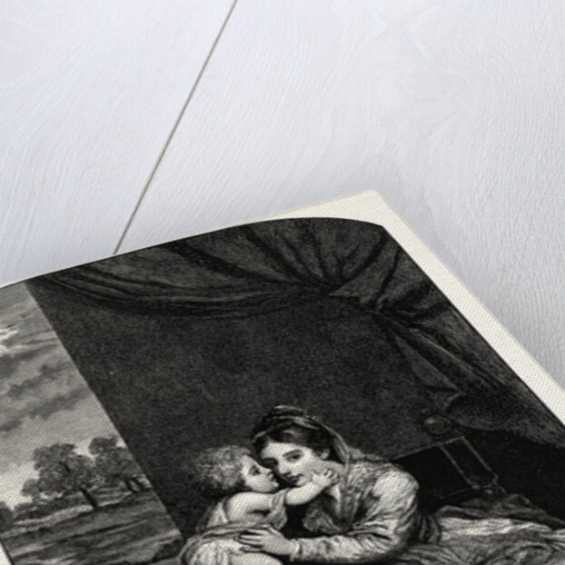 Lady Melbourne and Child by Anonymous