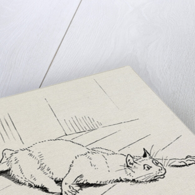 The Cat that Ate the Rat, 19th Century by Anonymous
