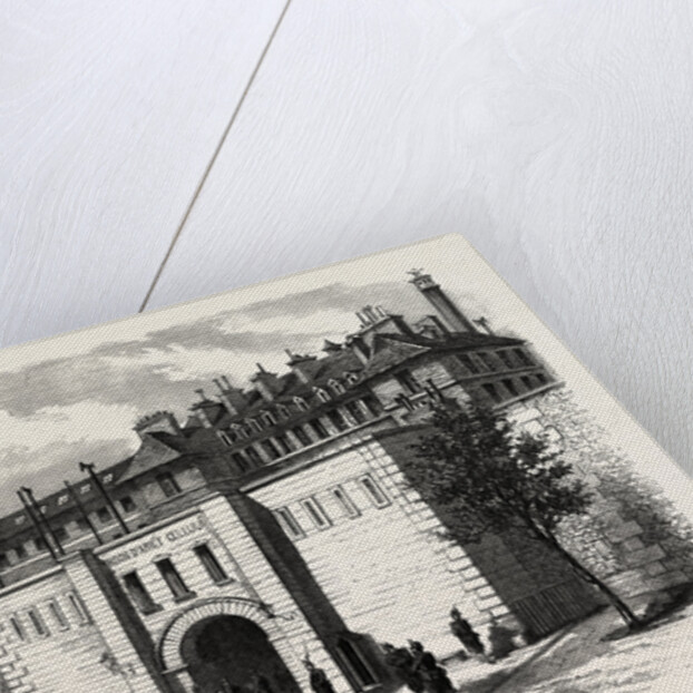 The Mazas Prison Paris France by Anonymous