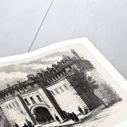 The Mazas Prison Paris France by Anonymous