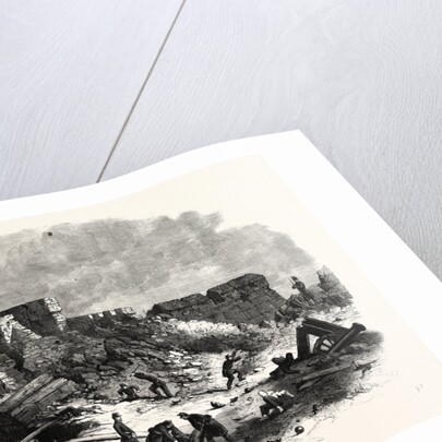 The Breach in the Bastion of St. Antonio Gaeta Caused by the Explosion of a Powder-Magazine by Anonymous